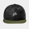 Camo Flat Bill Snapback Cap Thumbnail