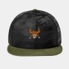 Camo Flat Bill Snapback Cap Thumbnail