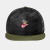 Camo Flat Bill Snapback Cap Thumbnail