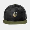 Camo Flat Bill Snapback Cap Thumbnail