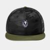 Camo Flat Bill Snapback Cap Thumbnail