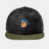 Camo Flat Bill Snapback Cap Thumbnail