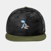 Camo Flat Bill Snapback Cap Thumbnail