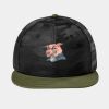 Camo Flat Bill Snapback Cap Thumbnail