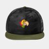 Camo Flat Bill Snapback Cap Thumbnail