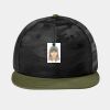 Camo Flat Bill Snapback Cap Thumbnail