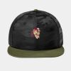 Camo Flat Bill Snapback Cap Thumbnail