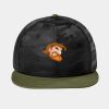Camo Flat Bill Snapback Cap Thumbnail