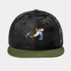 Camo Flat Bill Snapback Cap Thumbnail