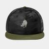 Camo Flat Bill Snapback Cap Thumbnail