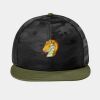 Camo Flat Bill Snapback Cap Thumbnail