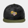 Camo Flat Bill Snapback Cap Thumbnail