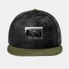 Camo Flat Bill Snapback Cap Thumbnail