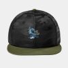 Camo Flat Bill Snapback Cap Thumbnail