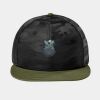 Camo Flat Bill Snapback Cap Thumbnail