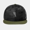 Camo Flat Bill Snapback Cap Thumbnail