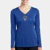 Women's Long Sleeve PosiCharge ® Competitor V Neck Tee Thumbnail