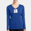 Women's Long Sleeve PosiCharge ® Competitor V Neck Tee Thumbnail