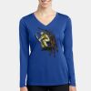 Women's Long Sleeve PosiCharge ® Competitor V Neck Tee Thumbnail