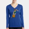 Women's Long Sleeve PosiCharge ® Competitor V Neck Tee Thumbnail