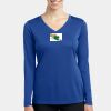 Women's Long Sleeve PosiCharge ® Competitor V Neck Tee Thumbnail