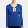 Women's Long Sleeve PosiCharge ® Competitor V Neck Tee Thumbnail