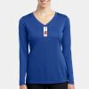 Women's Long Sleeve PosiCharge ® Competitor V Neck Tee Thumbnail