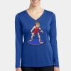 Women's Long Sleeve PosiCharge ® Competitor V Neck Tee Thumbnail