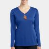 Women's Long Sleeve PosiCharge ® Competitor V Neck Tee Thumbnail