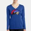 Women's Long Sleeve PosiCharge ® Competitor V Neck Tee Thumbnail
