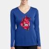 Women's Long Sleeve PosiCharge ® Competitor V Neck Tee Thumbnail