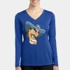 Women's Long Sleeve PosiCharge ® Competitor V Neck Tee Thumbnail