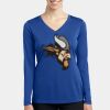 Women's Long Sleeve PosiCharge ® Competitor V Neck Tee Thumbnail