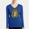 Women's Long Sleeve PosiCharge ® Competitor V Neck Tee Thumbnail
