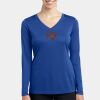 Women's Long Sleeve PosiCharge ® Competitor V Neck Tee Thumbnail