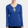 Women's Long Sleeve PosiCharge ® Competitor V Neck Tee Thumbnail