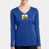 Women's Long Sleeve PosiCharge ® Competitor V Neck Tee Thumbnail