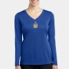 Women's Long Sleeve PosiCharge ® Competitor V Neck Tee Thumbnail