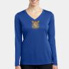 Women's Long Sleeve PosiCharge ® Competitor V Neck Tee Thumbnail